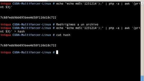 Cracking MD5 con CUDA