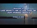Lake Merritt /Lake Park October 15, 2023 Sunday Joint Worship
