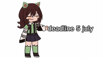 [Close , ,] open contest art/edit || gacha club ||