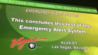 EAS 279 Required weekly test on Thursday ON TV