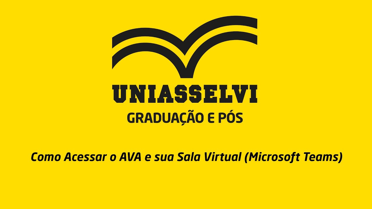 Como entrar no AVA e Sala Virtual (Microsoft Teams)