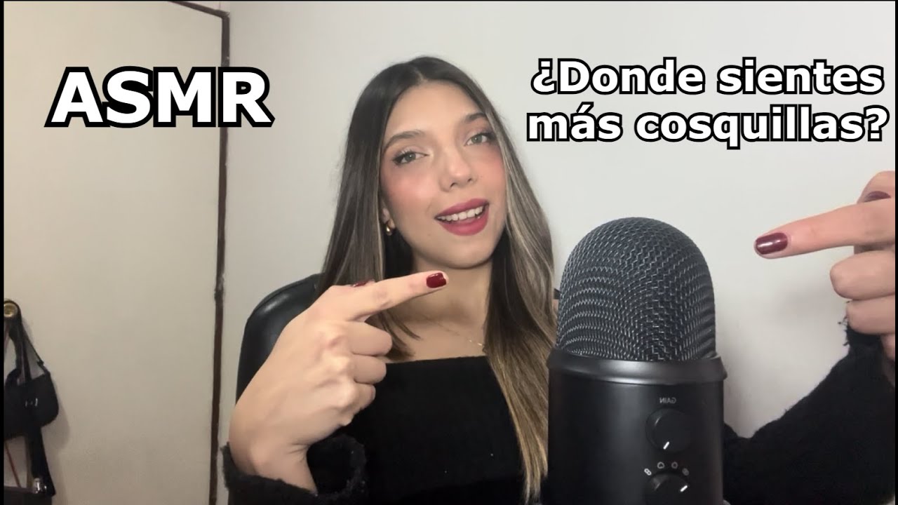 ASMR - EN QUE OIDO SIENTES MÁS COSQUILLAS, DERECHA O IZQUIERDA? DESCUBRELO!