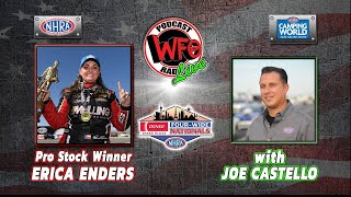 Erica Enders Wins Vegas! Watch her go WFO Live with Joe Castello