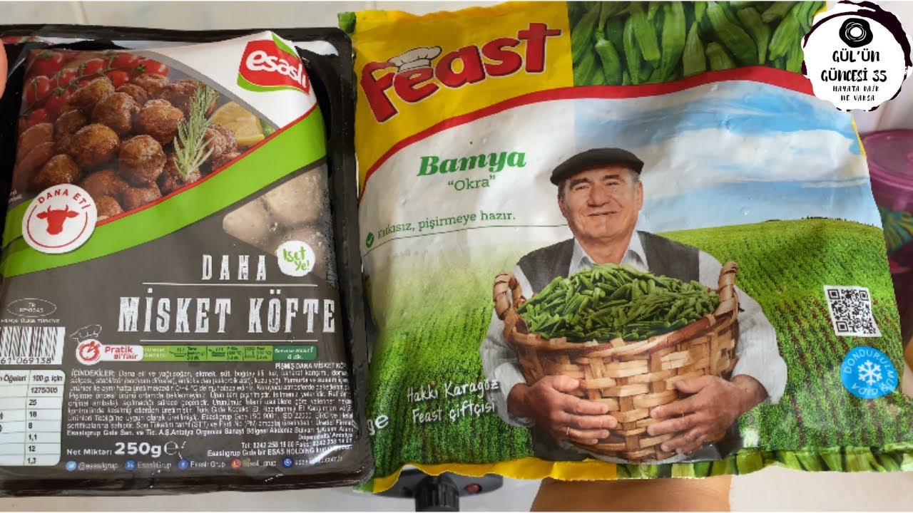 KÖFTELİ BAMYA YEMEĞİ????EN PRATİK EN LEZZETLİ HALİ İLE FEAST BAMYAYI MİSKET KÖFTELİ BİDE BÖYLE DENEYİN