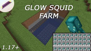 Glow Squid Farm - 1.17+ - Minecraft (Java Edition)