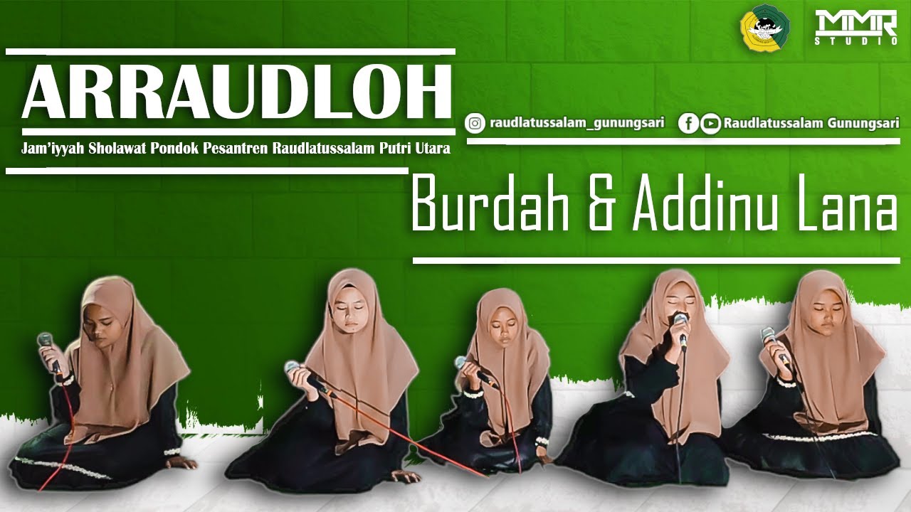 [GLADI RMI BANYUWANGI] Arroudloh | Raudlatussalam Putri Utara | Burdah & Addinu Lana