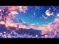 Deep Sleep Music 🌙 Piano Under Sakura Moon | Relaxing Music (1 Hour)