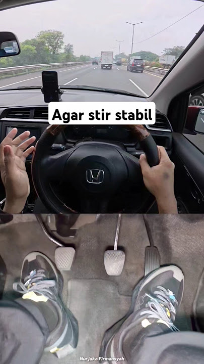 Tutorial on how to stabilize the steering wheel so it doesn't sway - Learn to drive a car #cartut...