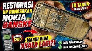 RESTORASI HP NOKIA 1200 LEGEND USIA 19 TAHUN