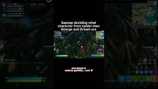 Sapnap Deciding What Character From Spider Man Dream & George Are