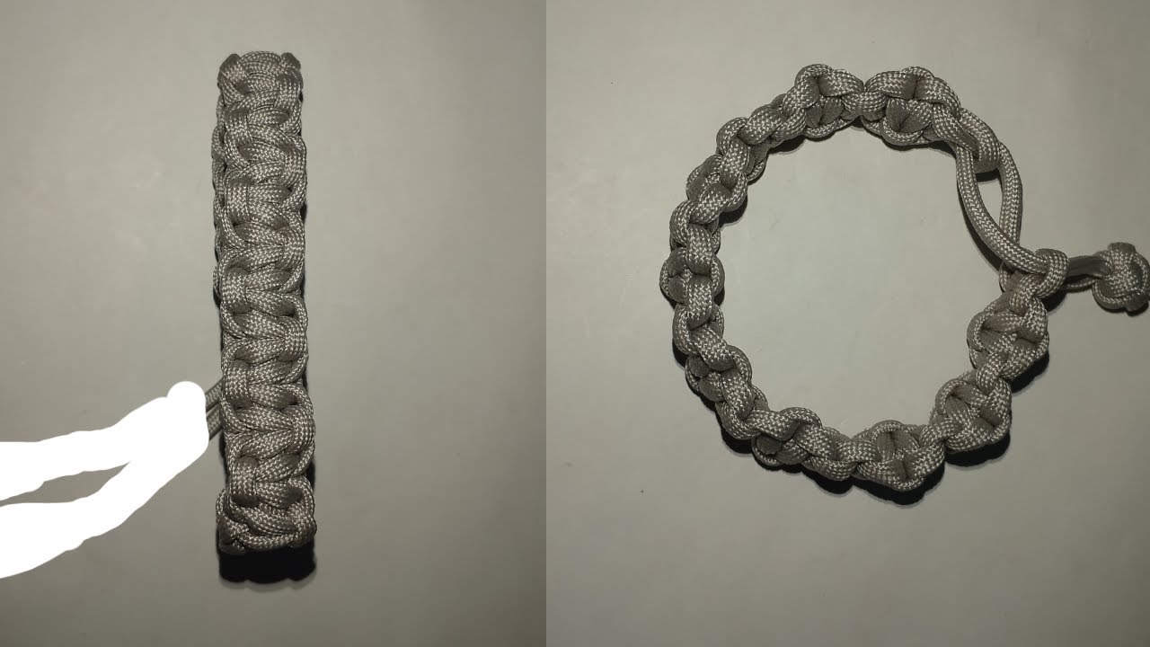 Unique Cobra Knot Paracord Bracelet Tutorial | Easy DIY