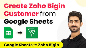 How to Create Zoho Bigin Contacts from Google Sheets - Google Sheets Zoho Bigin Integration