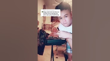 AJAK BONEKA MAIN PIANO MALAM JUMAT SENDIRIAN‼️😱SEREM BANGET‼️😭 #shorts #penampakan