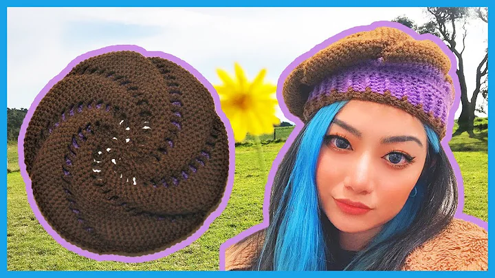 Learn to Crochet a Stunning Spiral Beret Hat for Women