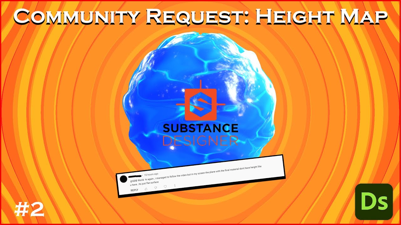 Community Request: Height Map Stylized Water #2 Substance 3D Designer ...