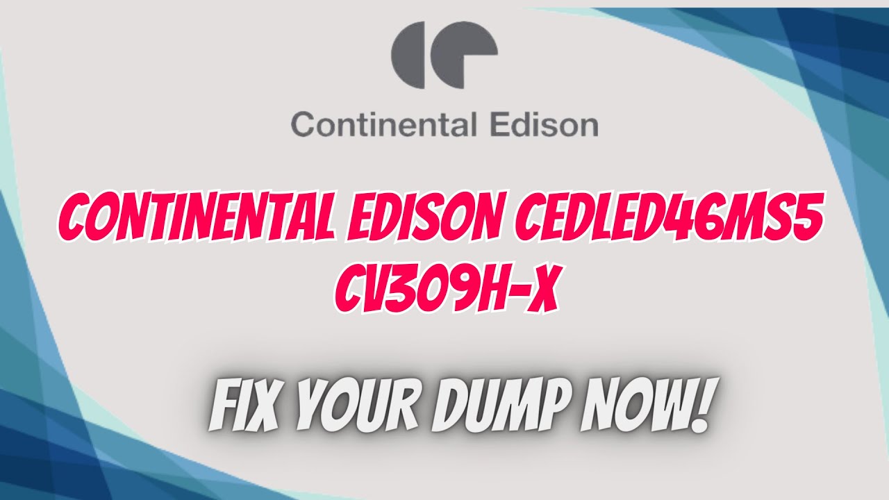 CV309H X Firmware Dump For Continental Edison CEDLED46MS5 YouTube cv309h-x-firmware-dump-for-continental-edison-cedled46ms5-youtube