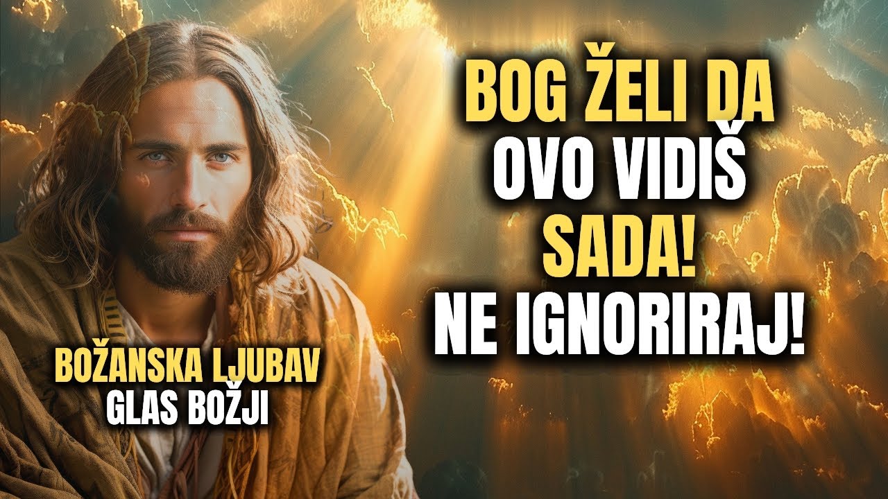GLAS BOŽJI: “DANAS TE SLAVIM!” 👆 Božja Poruka Danas ~ Sada 👆