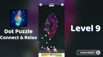 Dot Puzzle Level 9 Walkthrough | Connect & Relax | SolutionGuruji 🧩✨