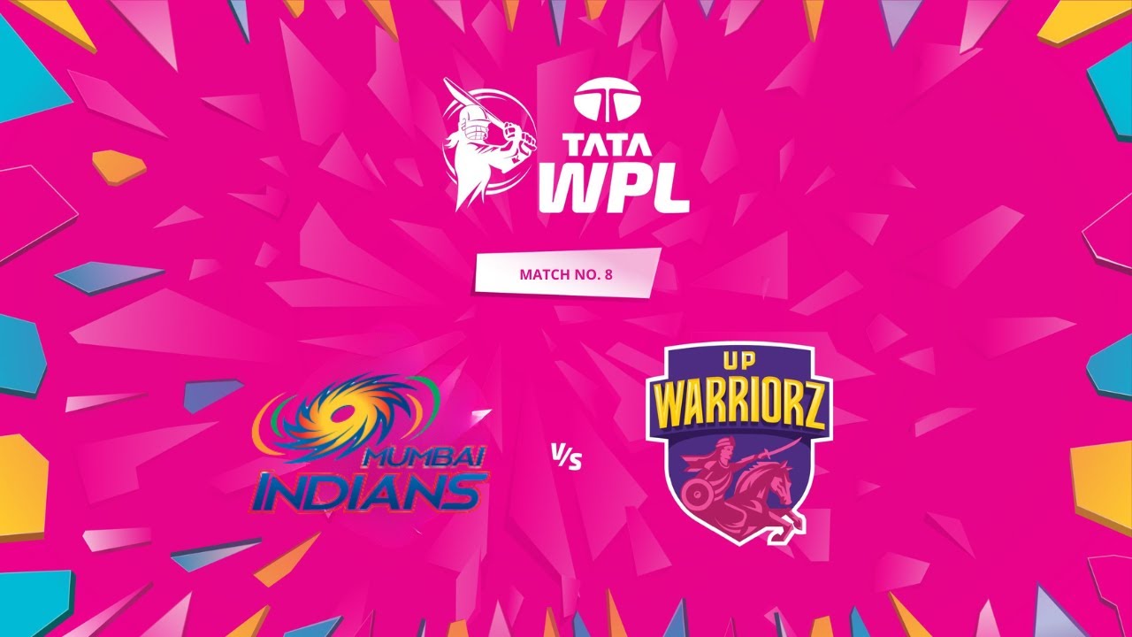 TATA WPL 2026 | Match 8 | Mumbai Indians VS UP Warriorz