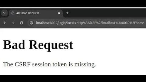 Fix CSRF Error Logging into Airflow with Chrome