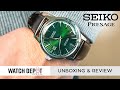 Seiko presage srpd37j the mockingbird cocktail series automatic watch  unboxing  quick look