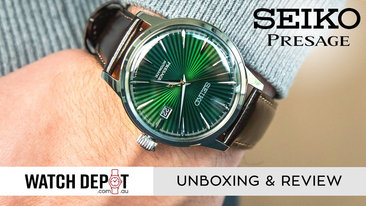 NEW] Seiko Presage SSA453J Style 60's - Unboxing & Quick Look - YouTube