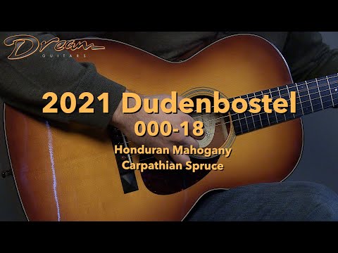 2021 Dudenbostel 000-18, Honduran Mahogany/Carpathian Spruce