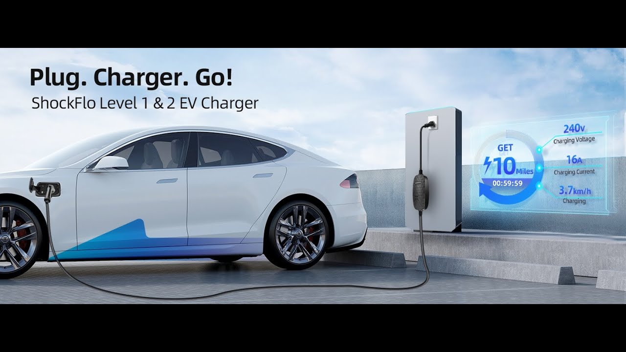 ShockFlo G1 Portable J1772 Level 2 EV Charger