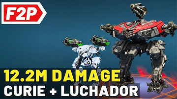 12.2 Million Damage using Free to Play Robots - War Robots Gameplay (No Commentary) WR F2P