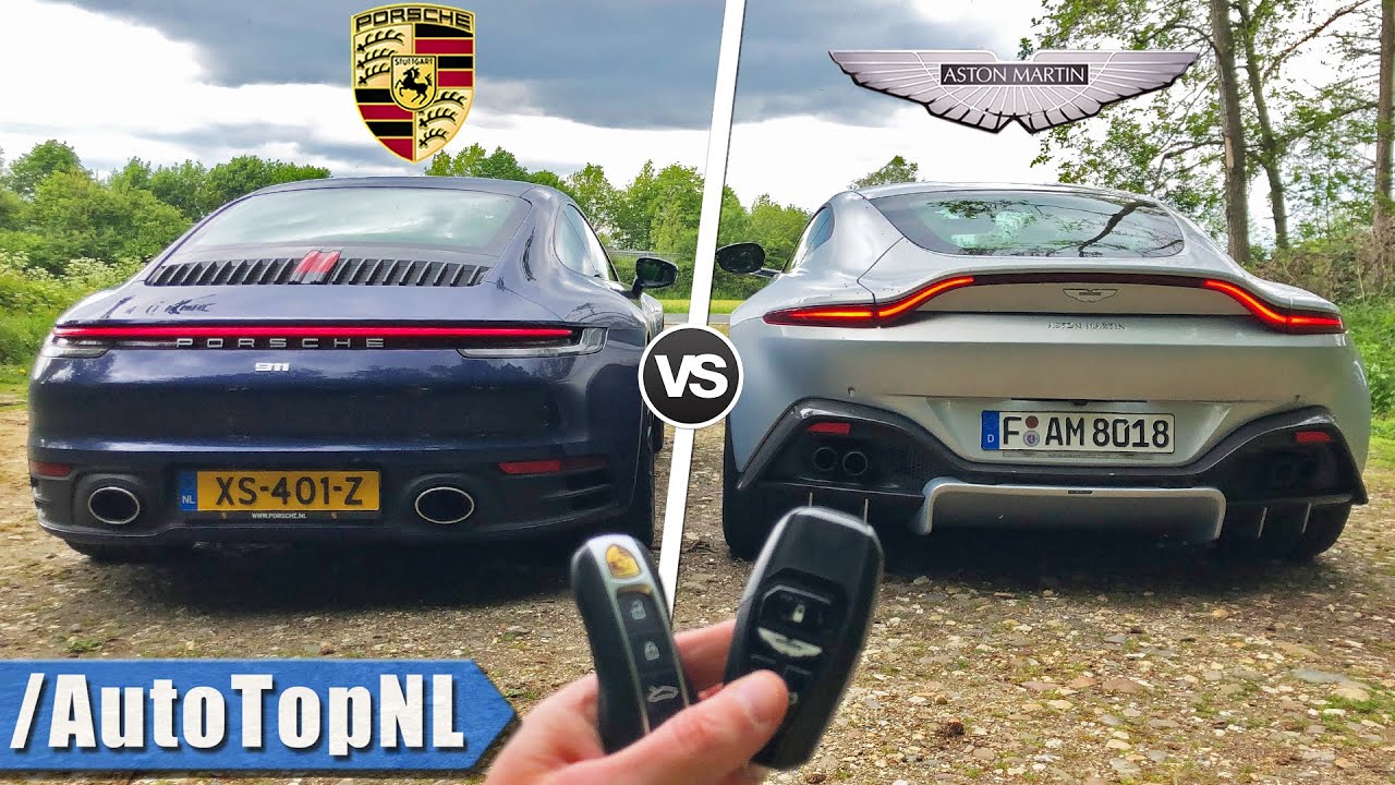 Porsche 911 992 Carrera S Vs Aston Martin Vantage Review