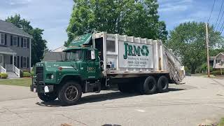 JRM Mack Leach Rear Loader Garbage Trucks by trashmonster26 6,496 views 8 months ago 11 minutes