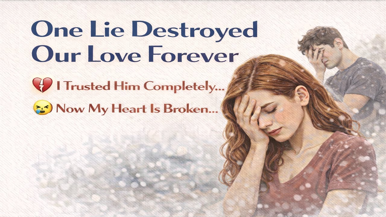 Learn English Through Story \Listening and Practice \ Level 1, 2  One Lie Destroyed Our Love Forever