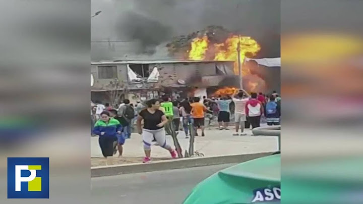 The moment a tanker truck explodes on a street: the accident left death and destruction