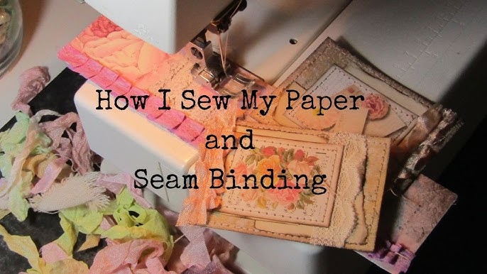 Vintage and New Seam Binding - What you can do with it!! 