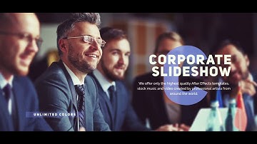 Minimal Corporate Presentation  - Best After Effects Templates Project Files 2018