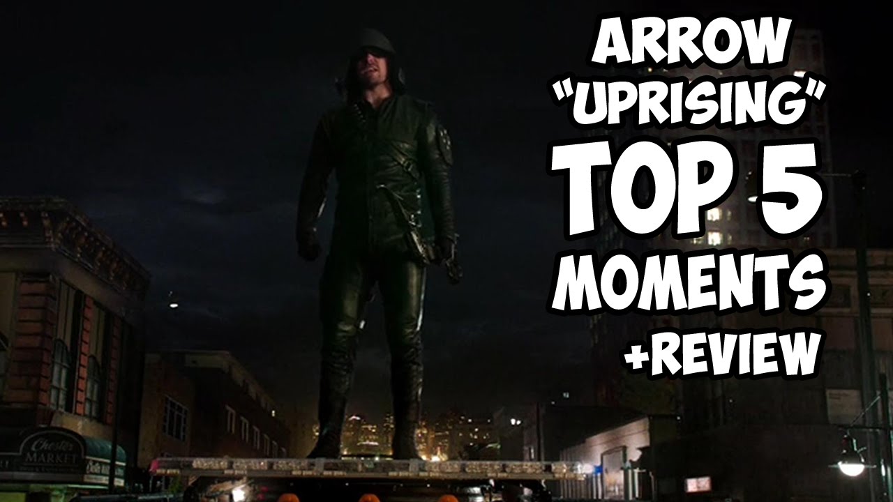 Arrow Season 3 Episode 12 Review - EMERALD ARCHER EDITION! - YouTube
