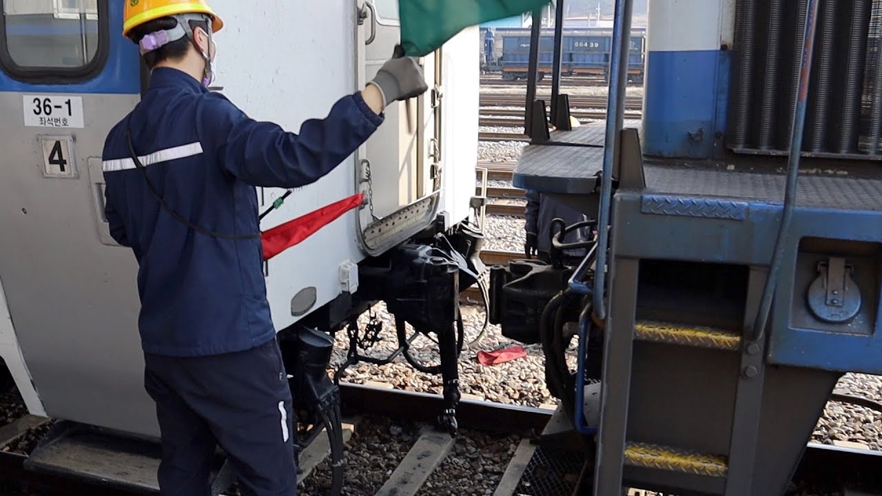 영주역 무궁화호 기관차 교체