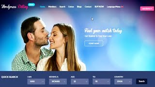 Creating DATING WEBSITE in wordpress screenshot 5