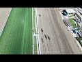 Drone Footage - Pocket Listing Wins Race 8 on Sunday, June 14 at Santa Anita Park