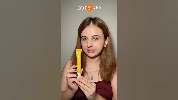 Way too honest review of dot & key vitamic C + E eyecream  #eyecream #dotandkey #darkcircles