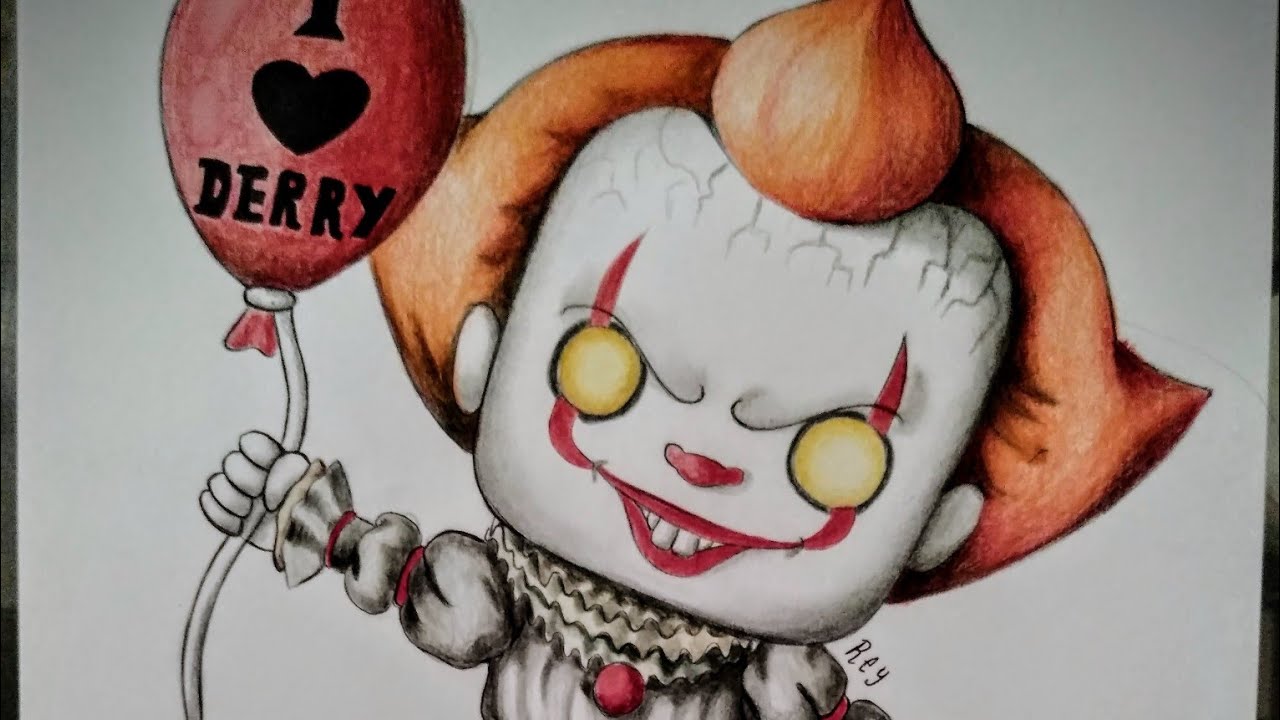 cómo dibujar a Pennywise - thptnganamst.edu.vn