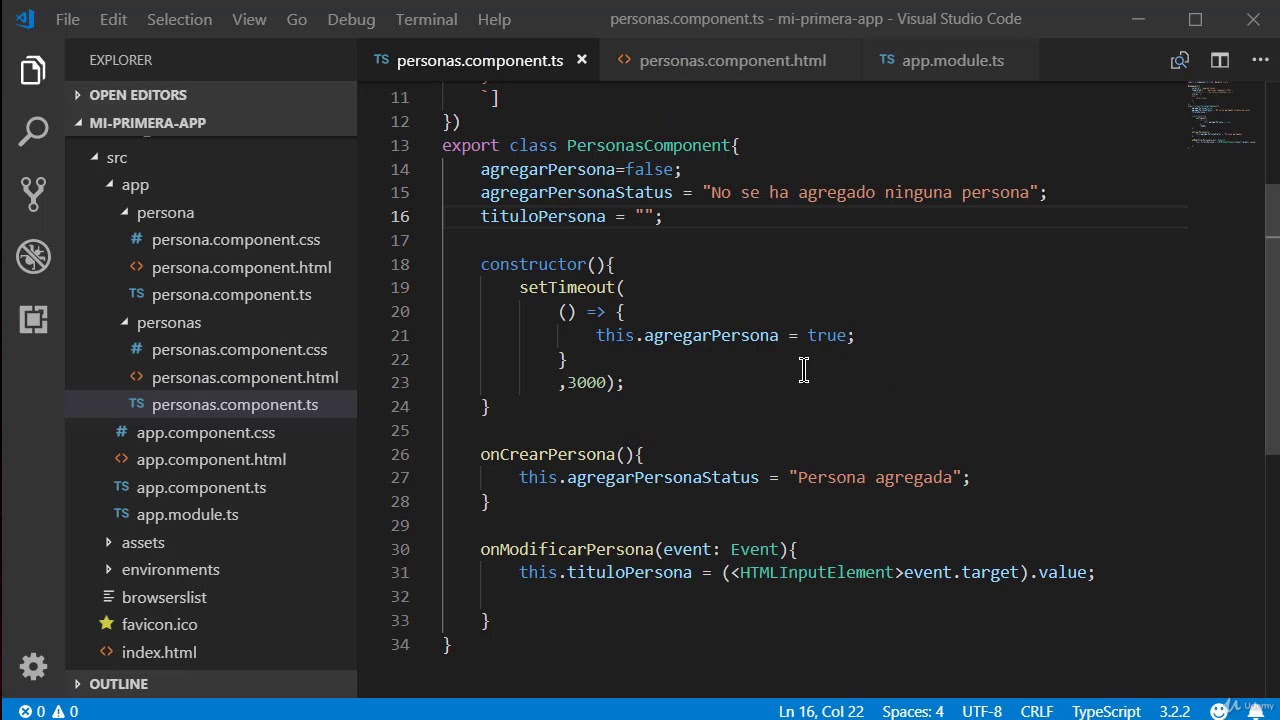 017 Two way binding con Angular - YouTube