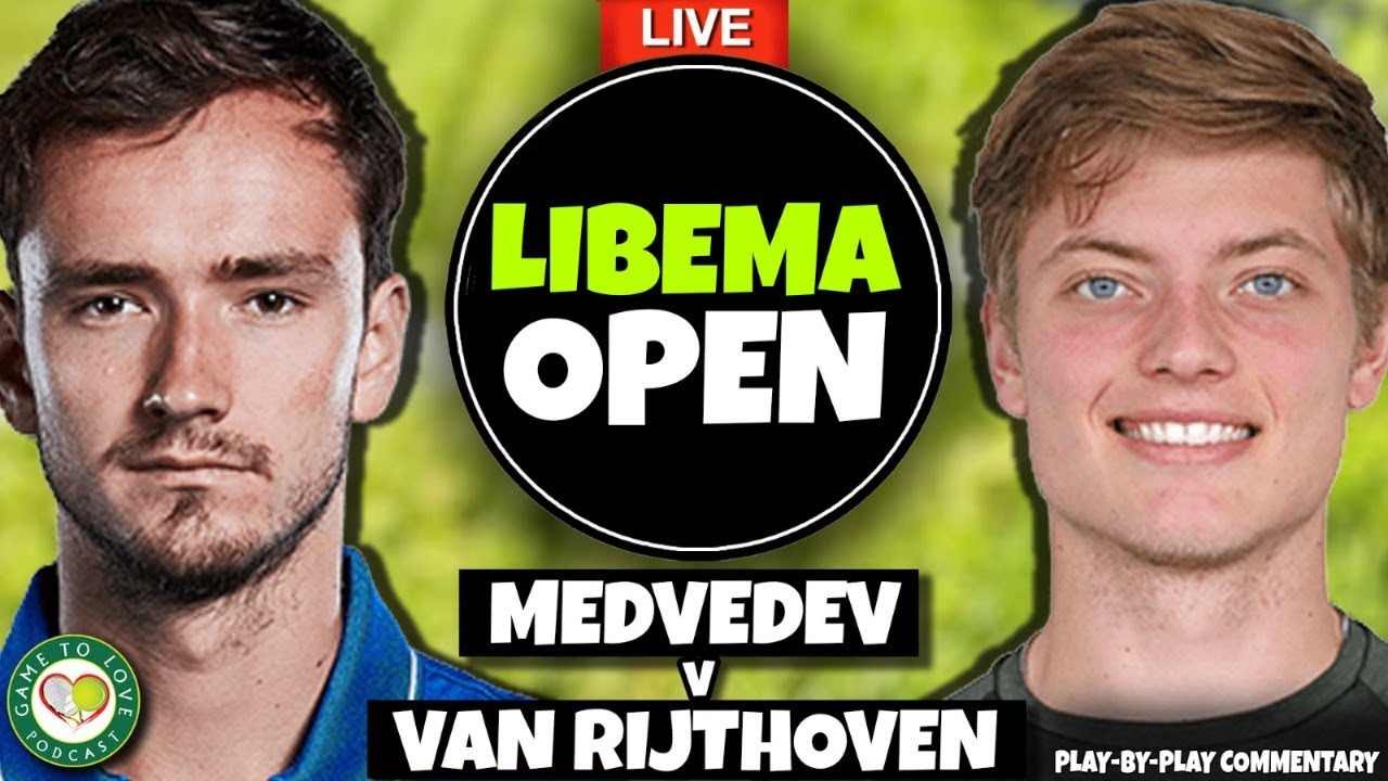 MEDVEDEV vs VAN RIJTHOVEN ATP Libema Open 2022 LIVE Tennis Play-by-Play GTL Stream