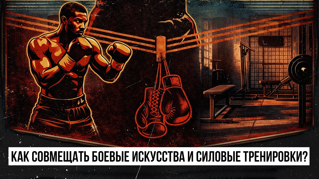 КАК СОВМЕЩАТЬ БОЕВЫЕ ИСКУССТВА И СИЛОВЫЕ ТРЕНИРОВКИ