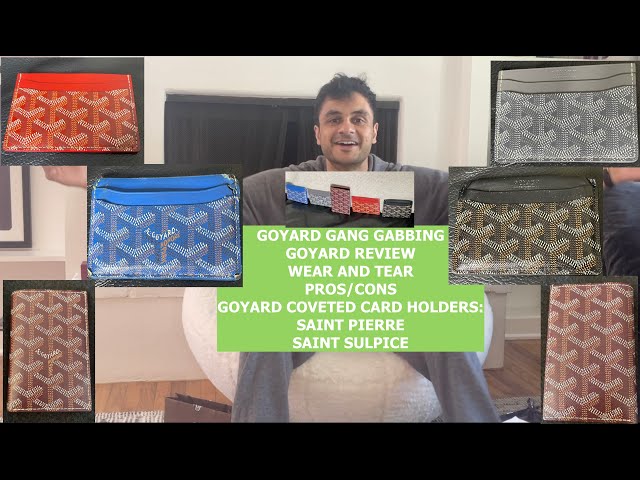 Goyard - Saint-Pierre Card Wallet - 3 Month Review! Sky Blue
