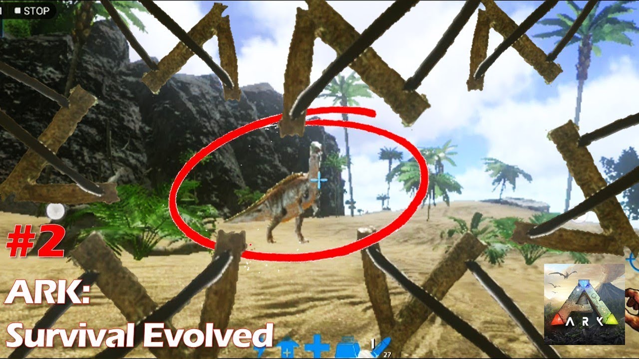 LEARNING THE ART OF SLINGSHOT AND SPEAR THROWING ARK Survival