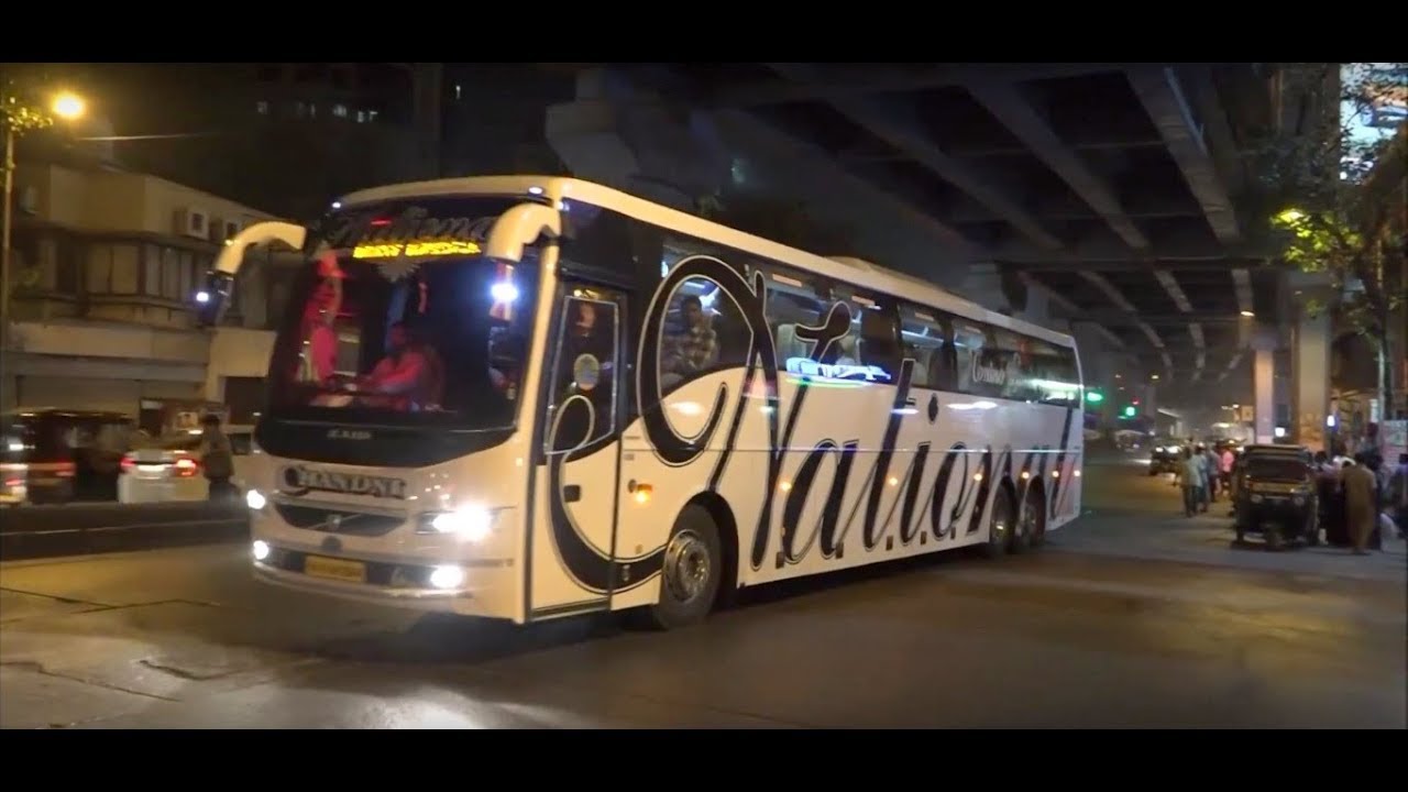 15Mins Non Stop Fun Of 28 Colourful Volvo & Scania Buses In Mumbai !!!!