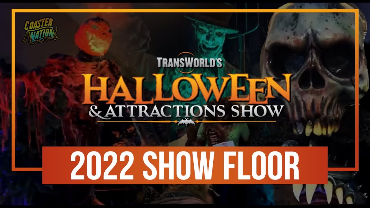 TransWorld Halloween & Haunted House Show Floor 2022 YouTube