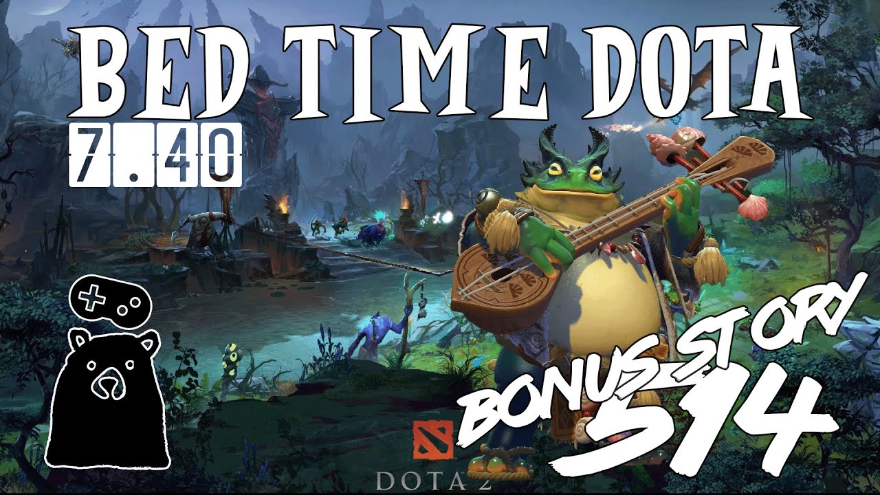 Бонусная история перед сном по Dota: Играть за нового героя, Ларго, — это так весело! Атмосфера в...