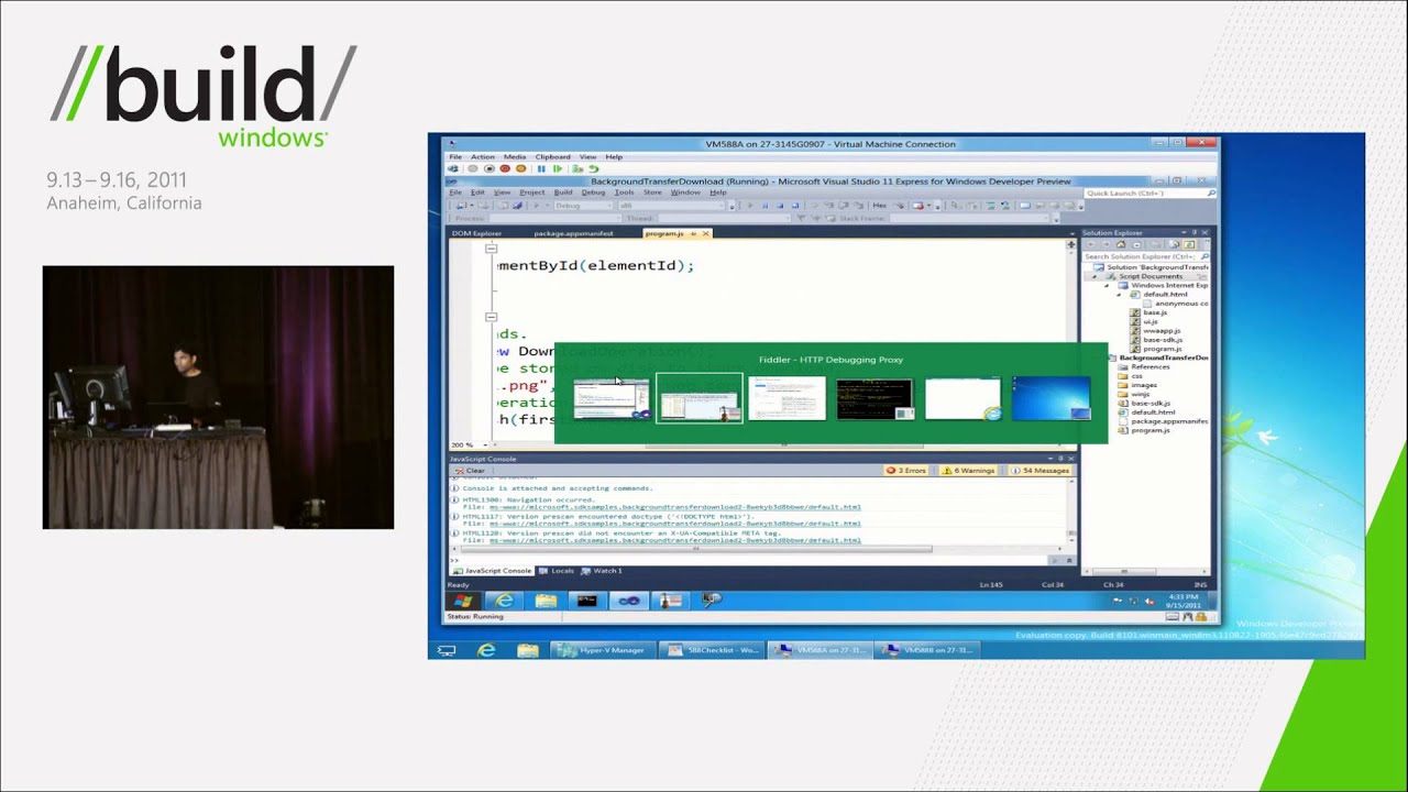 Debugging connected Windows 8 apps - YouTube